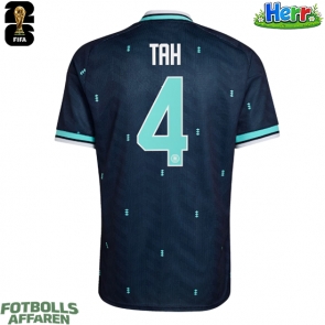 Tyskland Jonathan Tah #4 Bortatröja VM 2026 Kortärmad